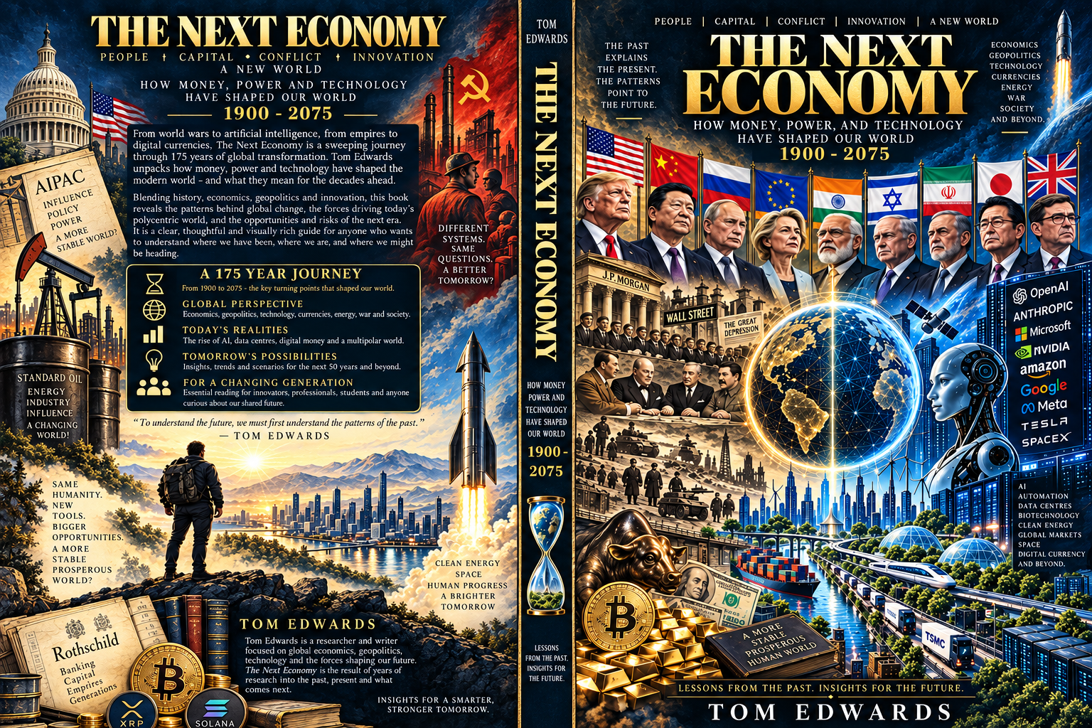 Front cover of The Next Economy by Tom Edwards